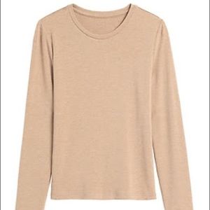 Banana republic ribbed crew neck